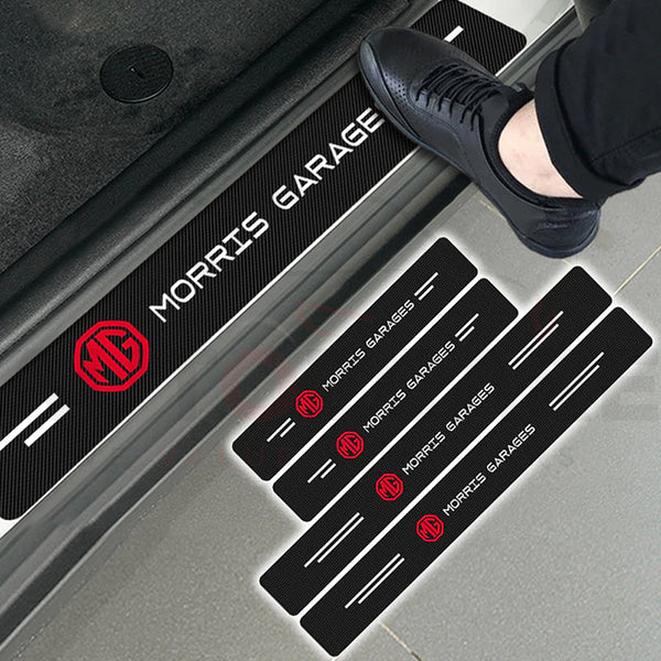 Car Carbon Door Sill Protector Sticker Tape