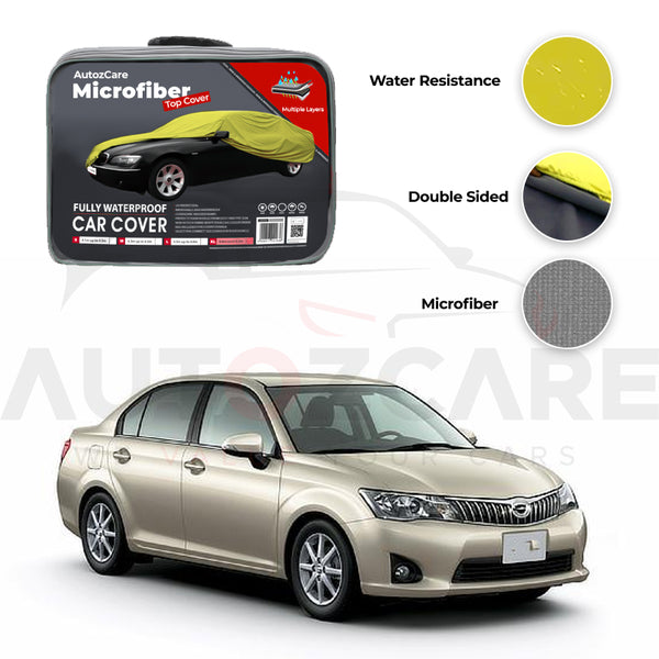 Toyota Corolla Axio Microfiber Car Top Cover - Model 2006-2012