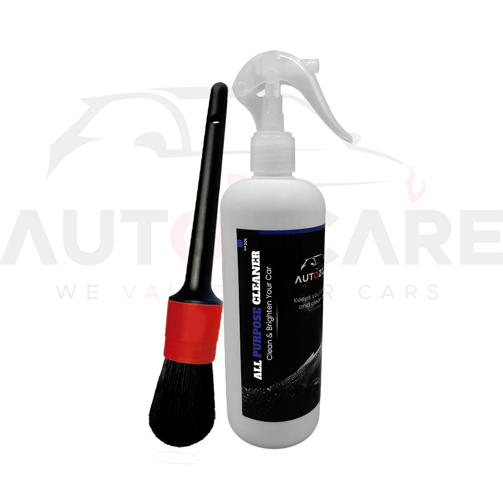 AutozCare All Purpose Cleaner with Detailing Brush (Pack of 2)
