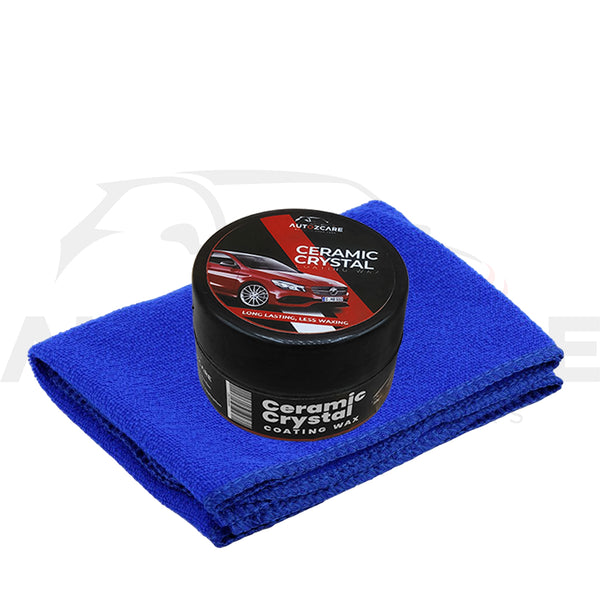 AutozCare Ceramic Crystal Coating Wax With Towel (Pack Of 2)