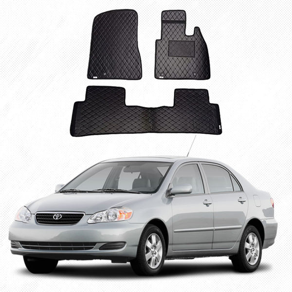 Toyota Corolla 7D Floor Mat ( Flat Style ) - Model 2002-2008 Corolla Best Floor Mats | Corolla 7D | Corolla Mat