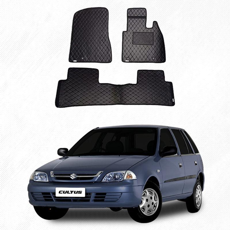 Suzuki Cultus 7D Floor Mat ( Flat Style ) - Model 2007-2017 - AutozCare Pakistan