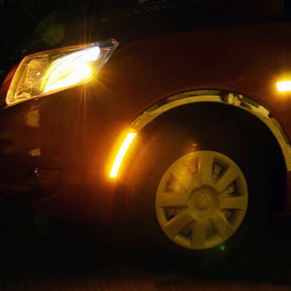 Curved Marker Indicator | LED Light for Cars Side Fender