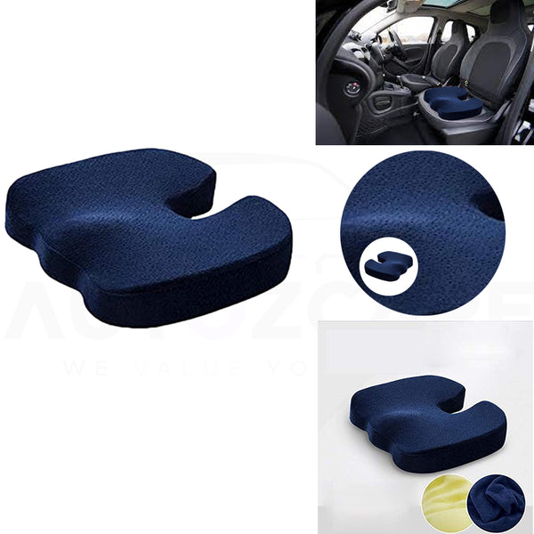 Universal Car Seat Cushion | Hip Support Cushion | U Shape | Memory Foam