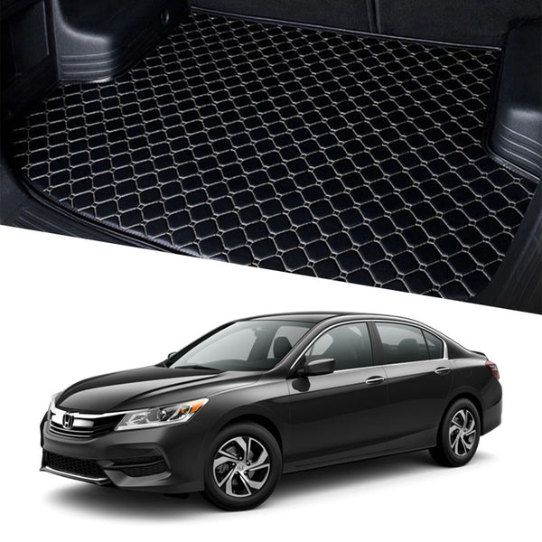 Honda Accord 7D Custom Car Trunk Mat - Model 2013-2018 Best Trunk mat | Accord Trunk | Accord Mat | Mix Thread
