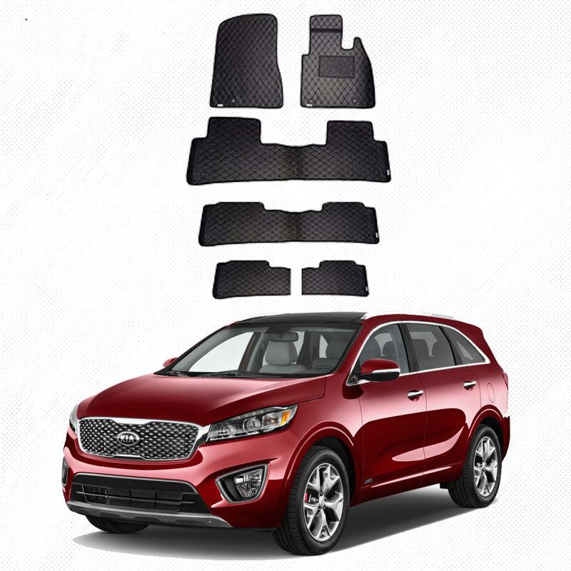 Kia Sorento 7D Floor Mat ( Flat Style ) 5PCS - Model 2020-2021 - AutozCare Pakistan