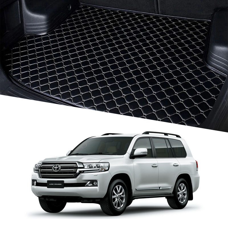 Toyota Land Cruiser 7D Custom Car Trunk Mat - Model 2008-2020 - AutozCare Pakistan