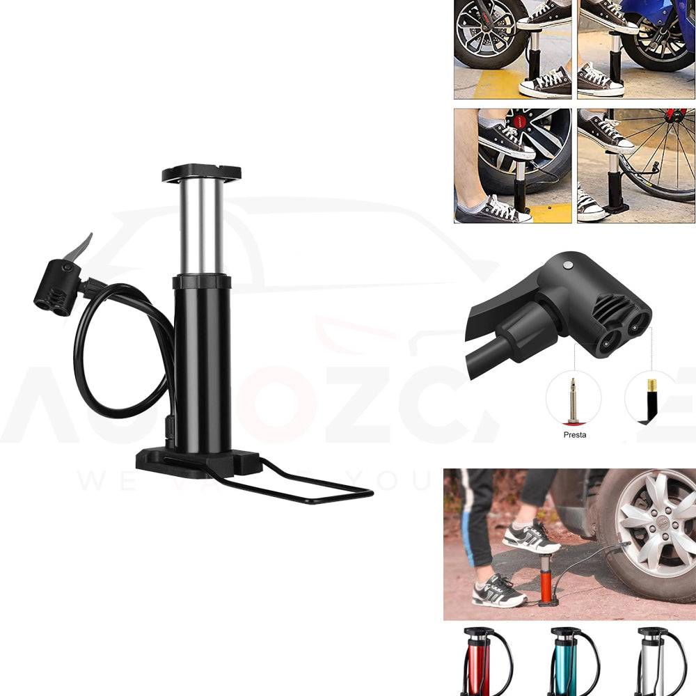 Car Air Pump Mini Portable air pump | High Pressure Floor Inflator Tire air pump