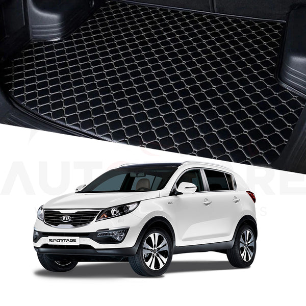 Kia Sportage 7D Custom Car Trunk Mat - Model 2019-2021